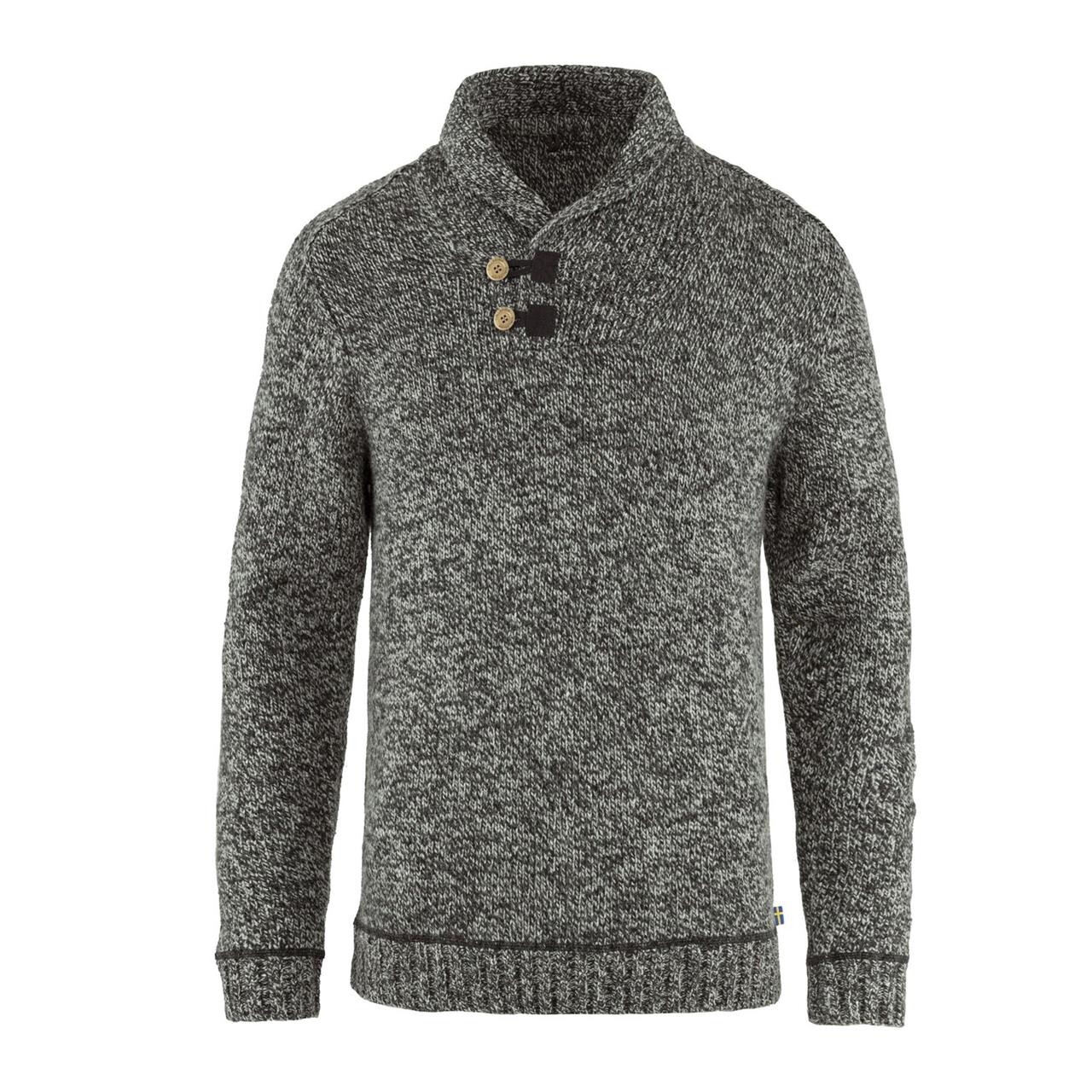 Fjallraven Mens Lada Sweater Grå Grey 020 Large Grå (GREY/020)  X-large