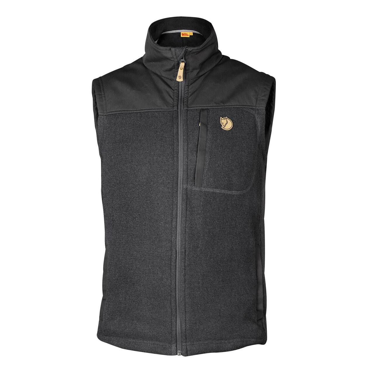 Fjallraven Mens Buck Fleece Vest Grå Graphite 031 Large Grå (GRAPHITE/0  XX-large