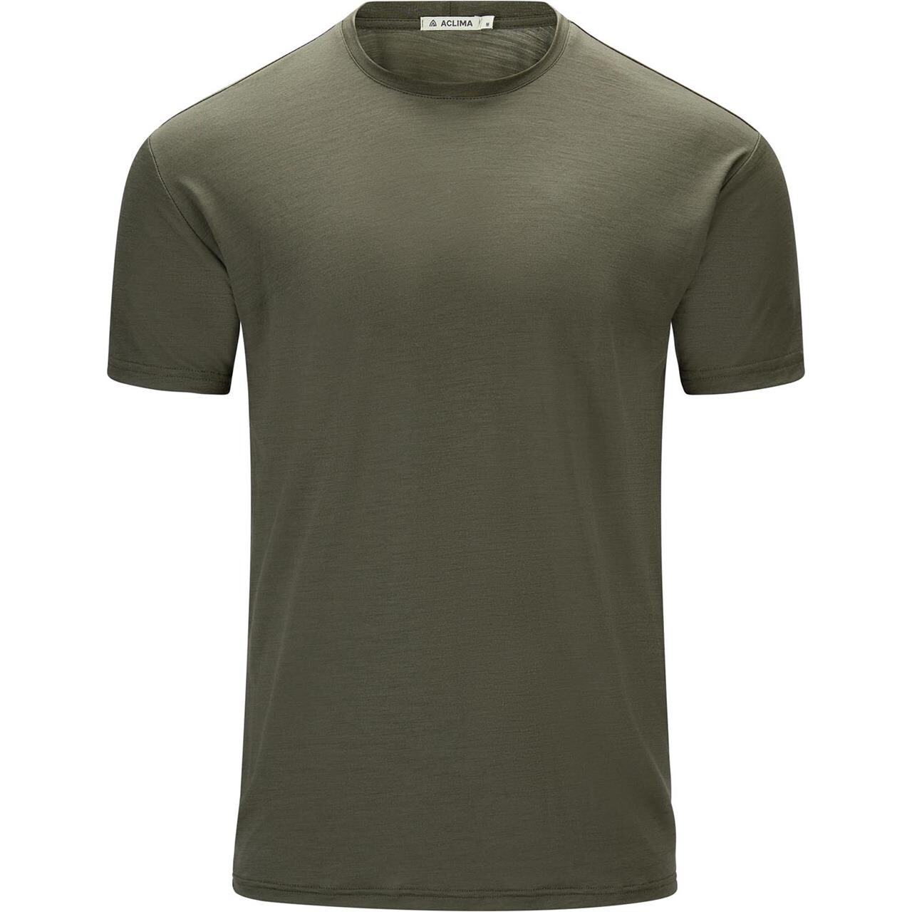 Aclima Mens Classic Tee Grøn Tarmac Large Grøn  XX-large