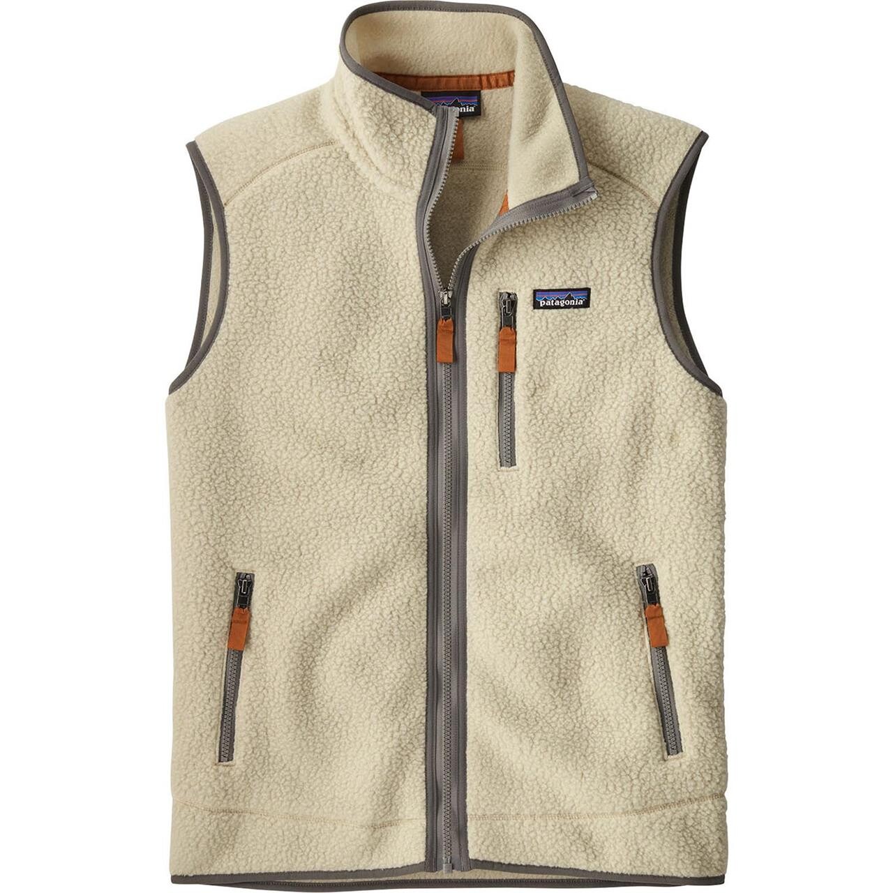 Patagonia Mens Retro Pile Vest Hvid Pelican Large Hvid  XX-large