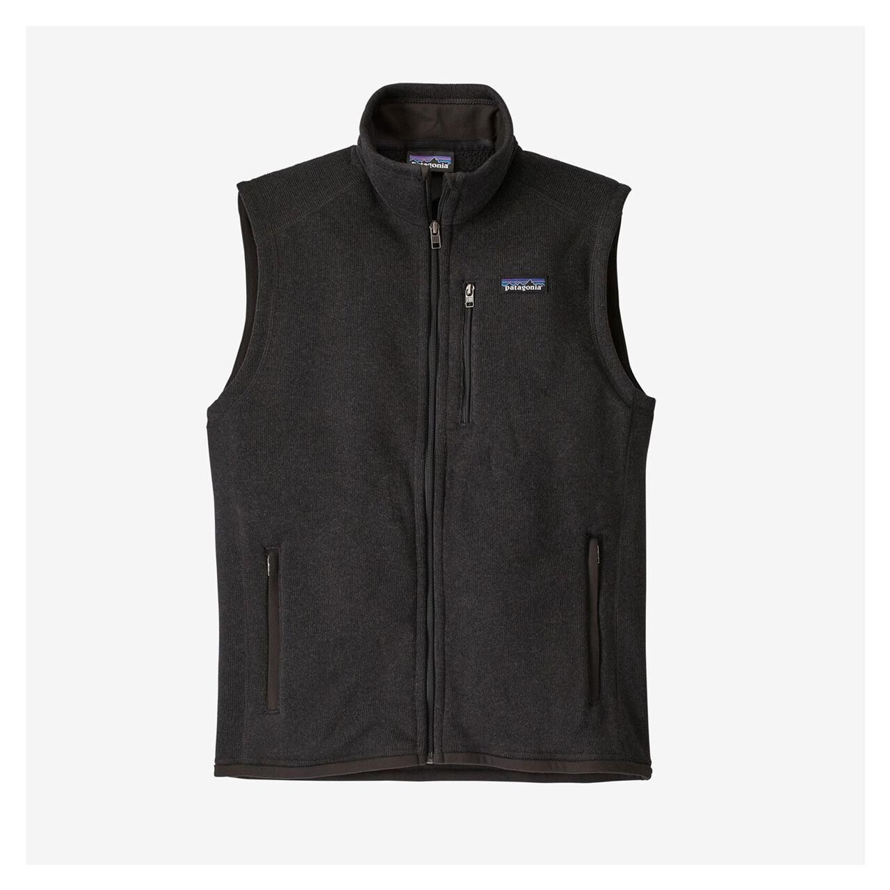 Patagonia Mens Better Sweater Vest Sort Black Large Sort  X-large