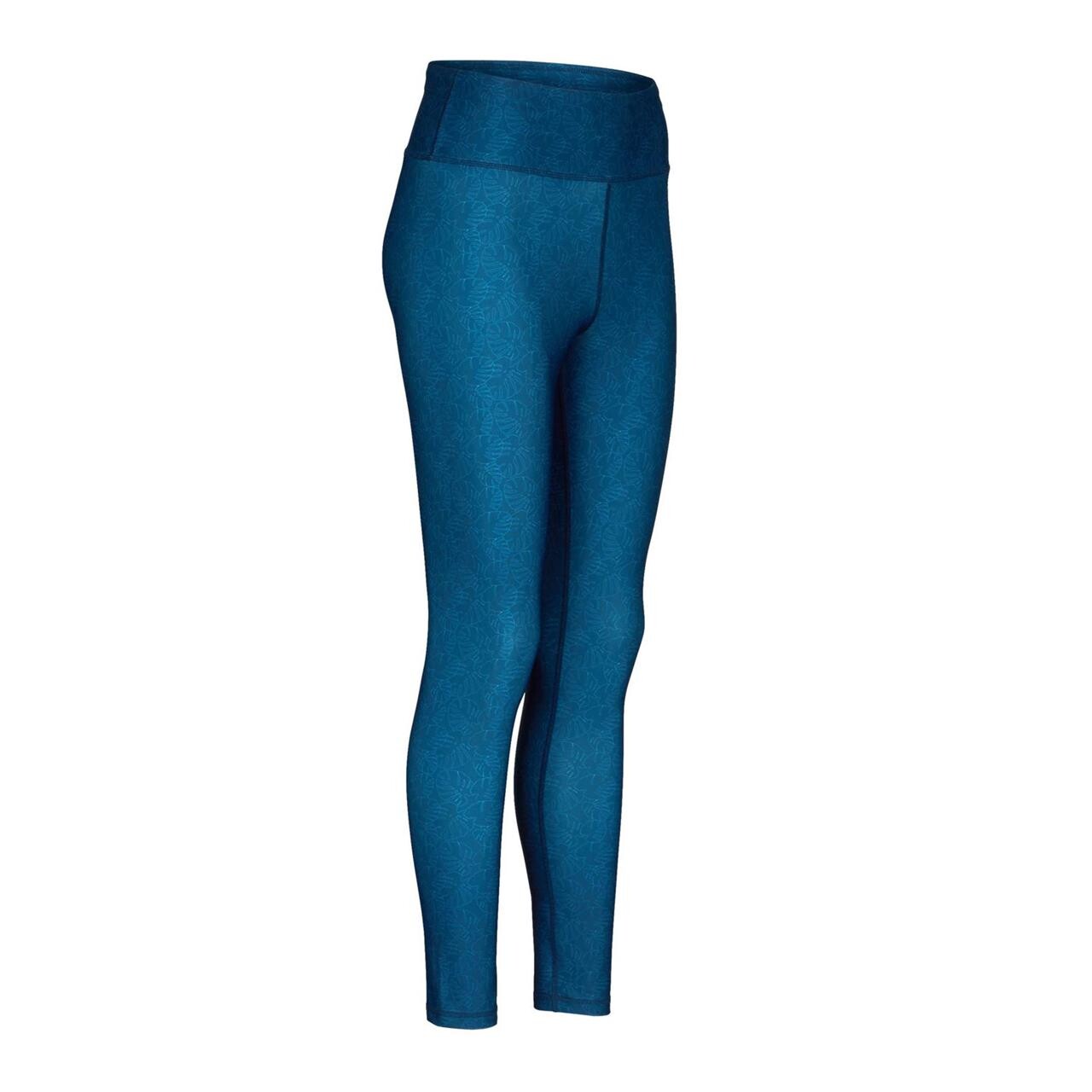 Frilufts Womens Vagur Tights Grøn Dark Sapphire Leaves Large Grøn  X-large
