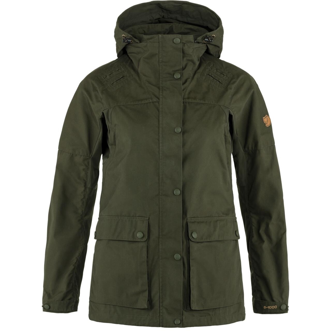 Fjallraven Womens Forest Hybrid Jacket Grøn Deep Forest 662 Large Grøn  X-large