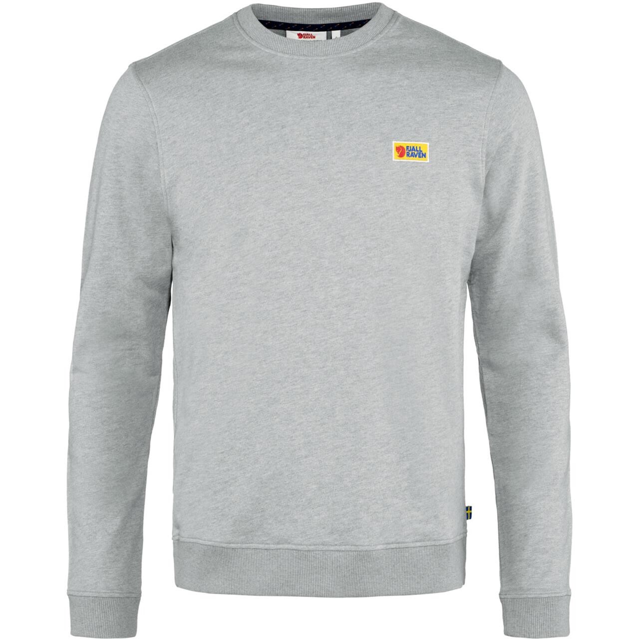Fjallraven Mens Vardag Sweater Grå Grey Melange 020 999 Large Grå (GREY-MELAN  XX-large