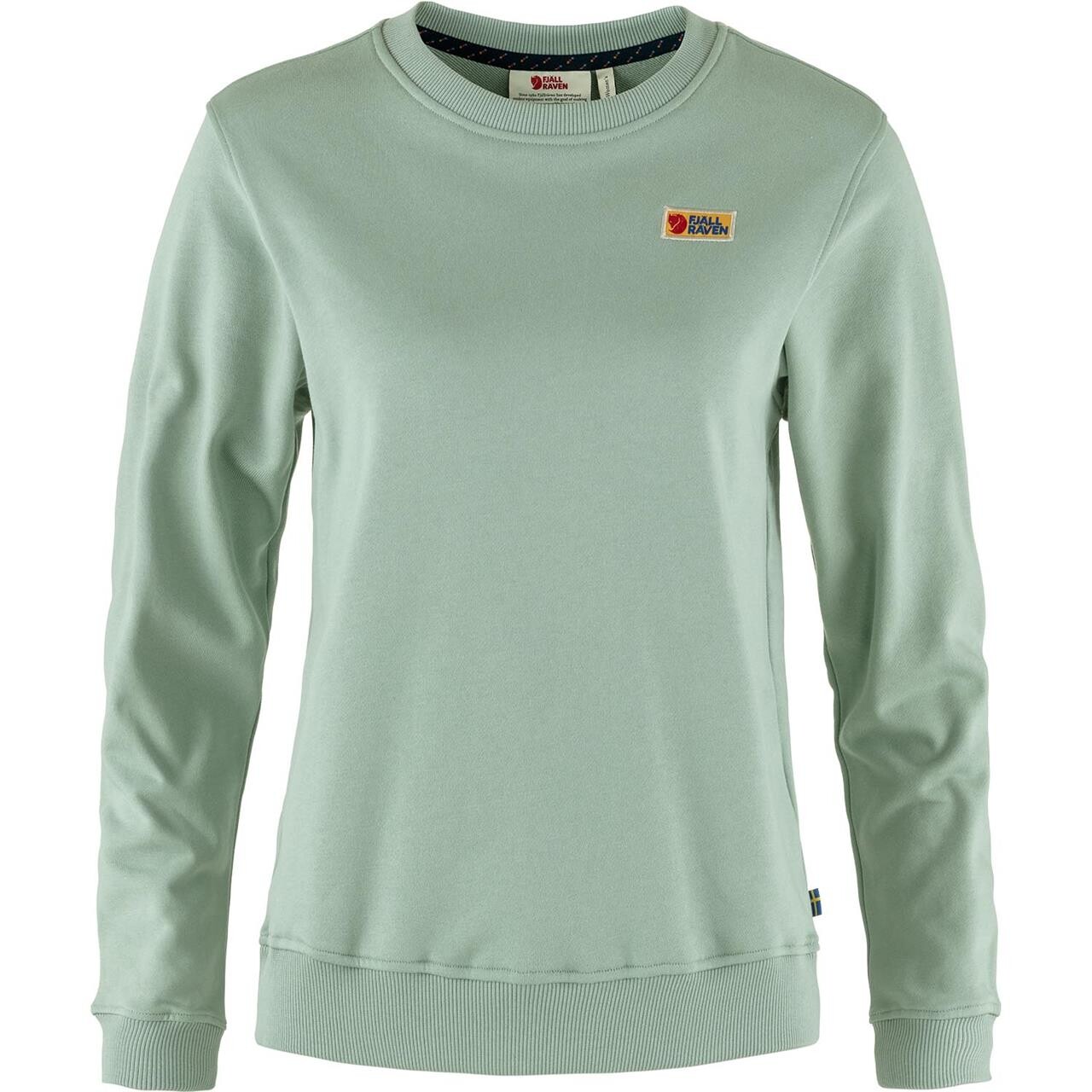 Fjallraven Womens Vardag Sweater Grøn Misty Green 674 Large Grøn  X-large