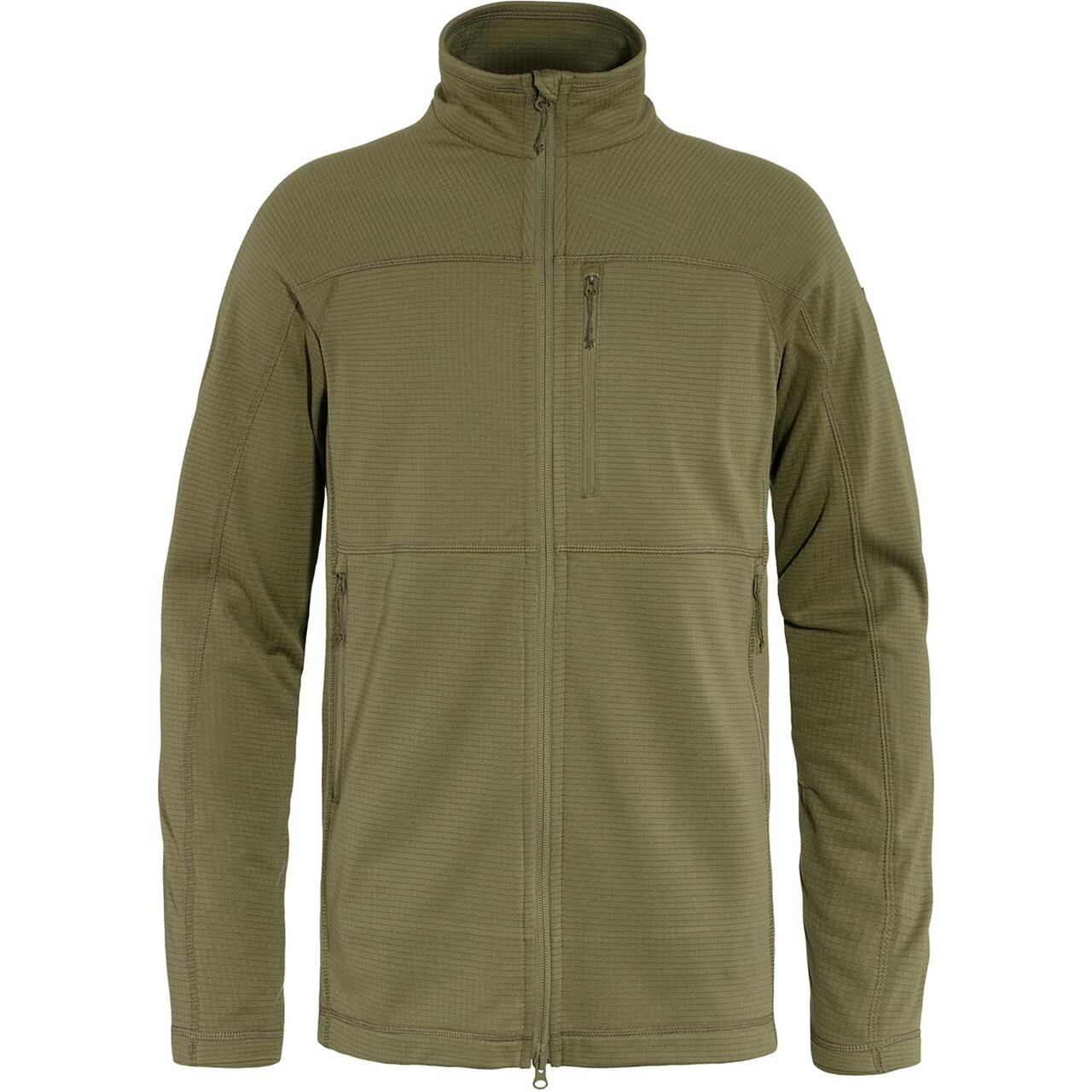 Fjallraven Mens Abisko Lite Fleece Jacket Grøn Green 620 Large Grøn  XX-large