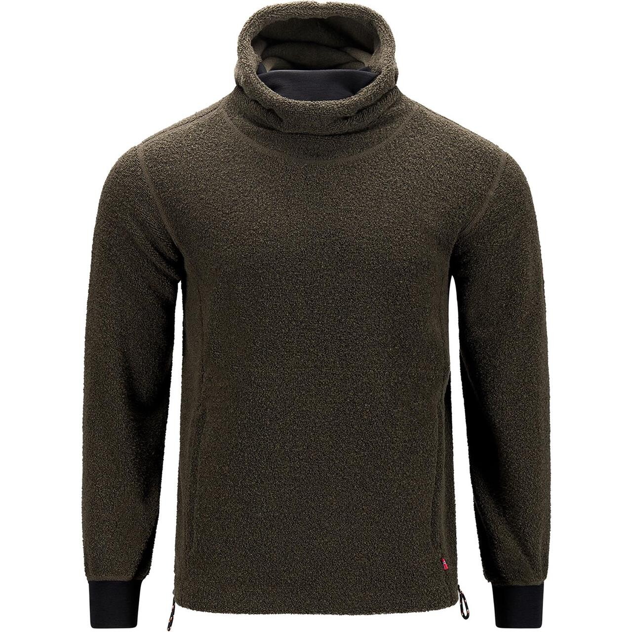 Aclima Reborn Terry Pullover Grøn Forest Melange Large Xxx Large Grøn  Xx-large/xxx-la