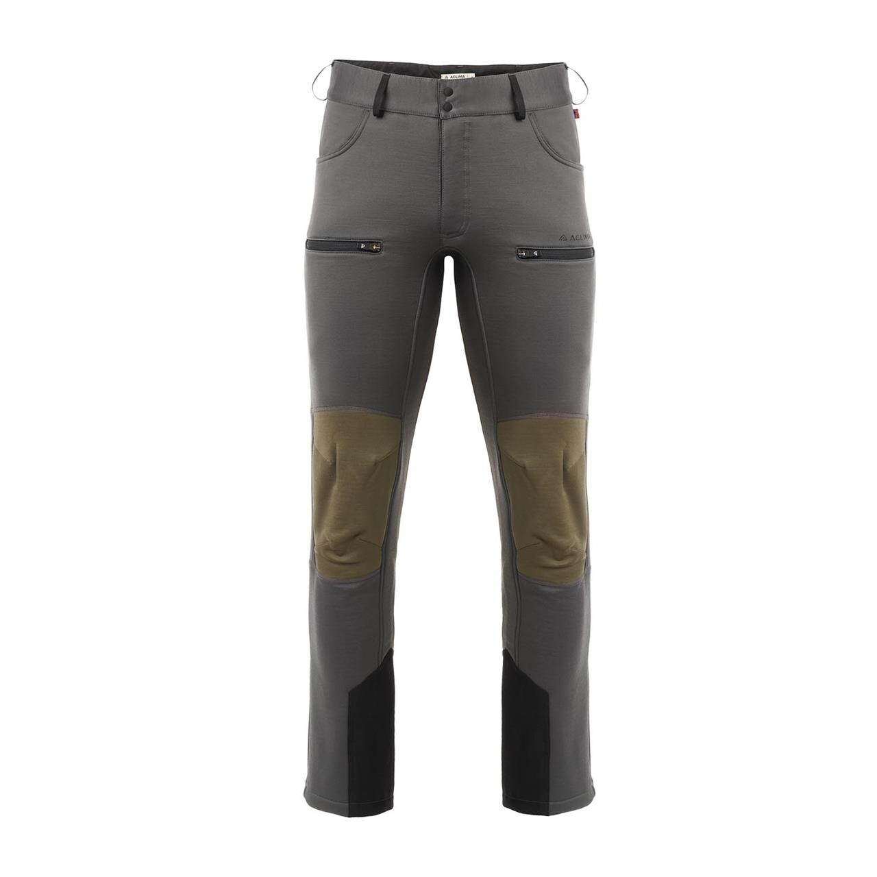 Aclima Mens Woolshell Pant Grå Gray Pinstripe Tarmac Large Grå (GRAY PINST  XX-large