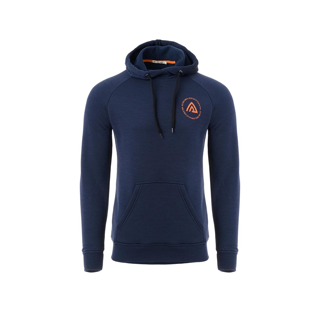 Aclima Mens Fleecewool Hoodie Blå Navy Blazer Large Blå (NAVY BLAZE  X-large