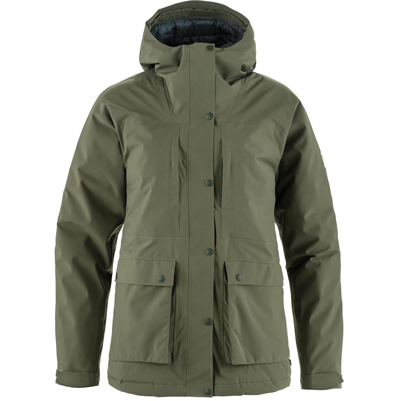 Fjallraven Womens Hydratic Padded Jacket Grøn Laurel Green 625 Large Grøn  X-large