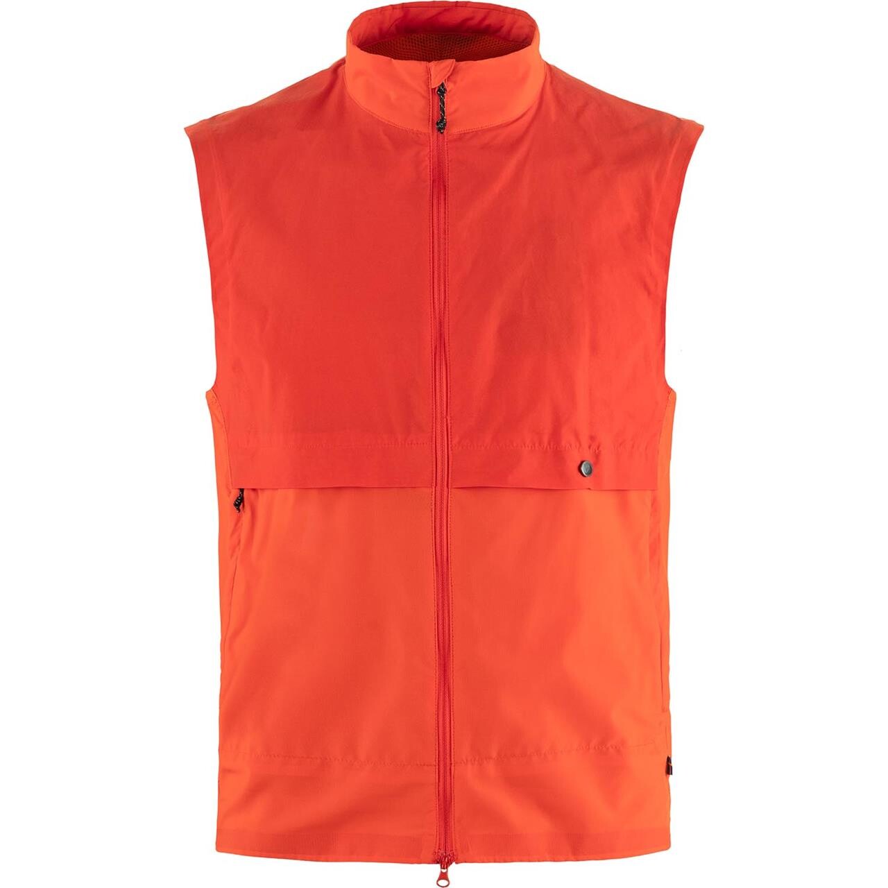 Fjallraven Mens Hoja Adventure Vest Orange Flame Orange 214 Large Orange (FLAME O  X-large