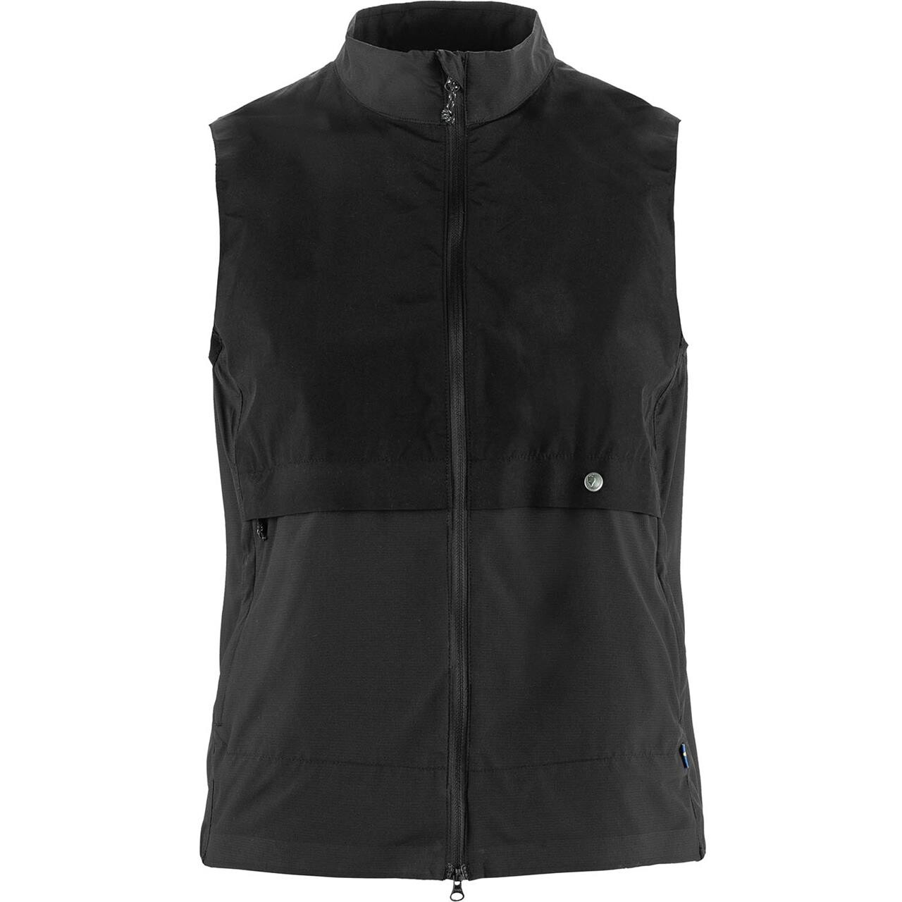 Fjallraven Womens Hoja Adventure Vest Sort Black 550 Large Sort  X-large