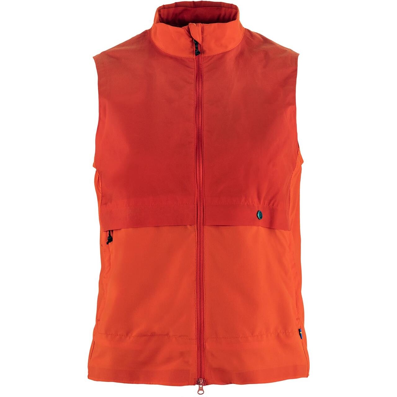 Fjallraven Womens Hoja Adventure Vest Orange Flame Orange 214 Large Orange (FLAME O  X-large
