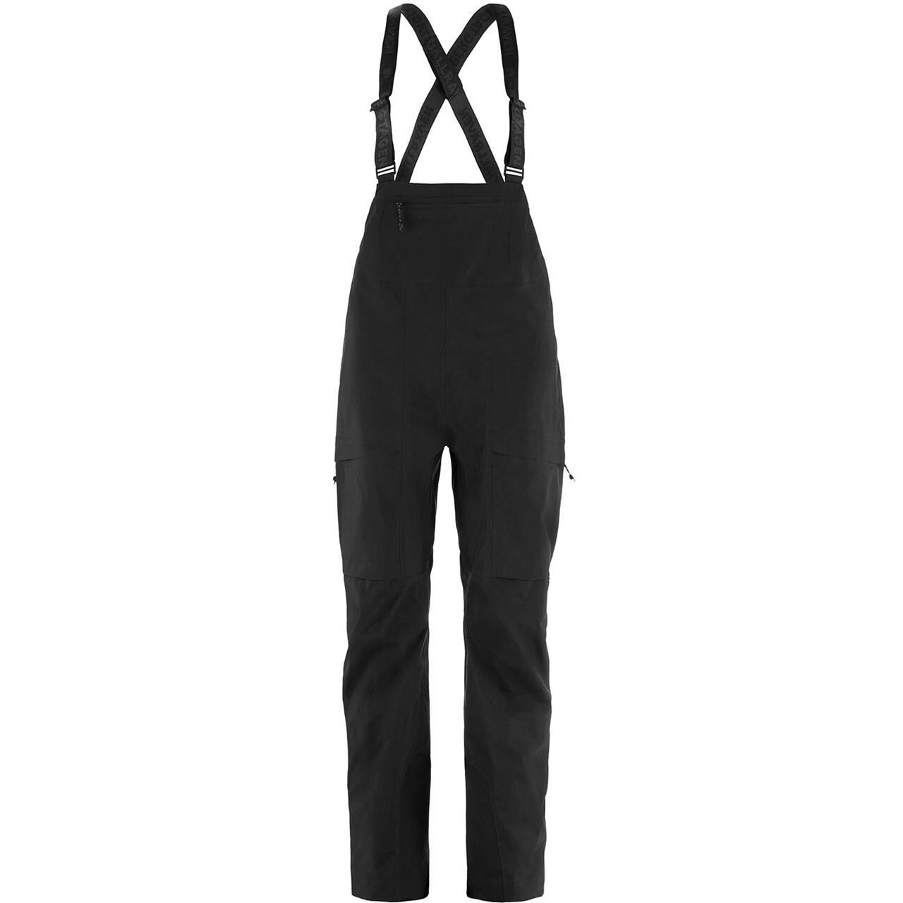 Fjallraven Womens Bergtagen Gtx Touring Bibs Sort Black 550 Large Sort  X-large