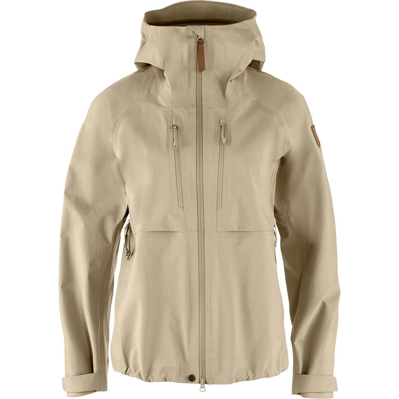 Fjallraven Womens Keb Gtx Jacket Beige Fossil 118 Large Beige (FOSSIL/1  X-large