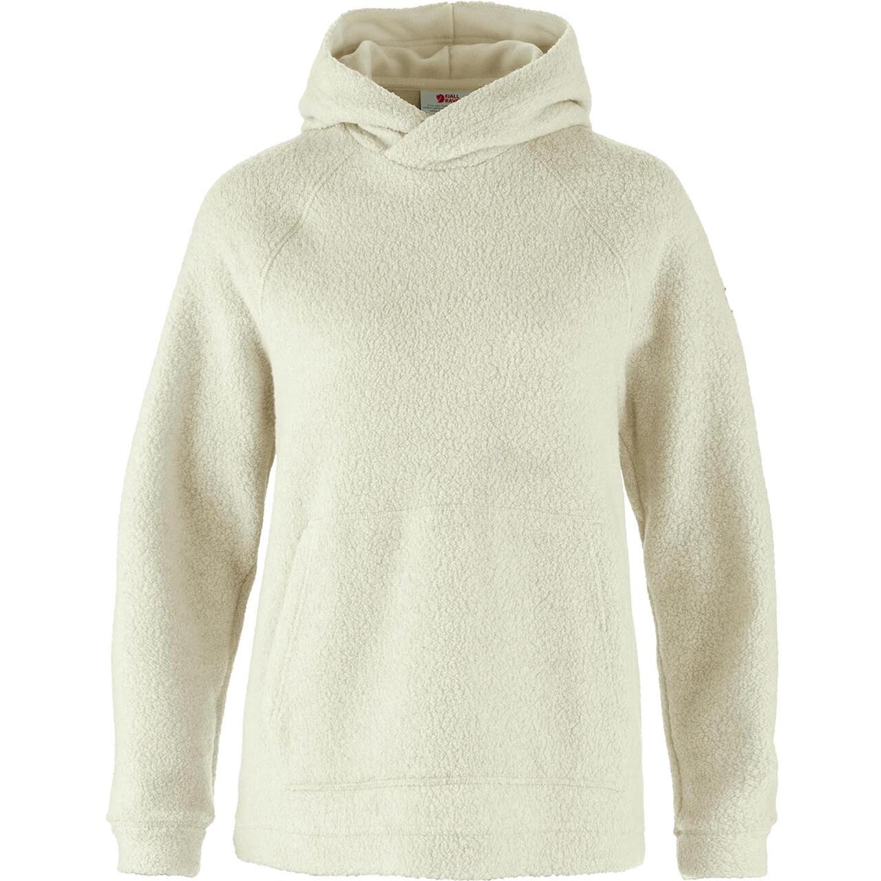 Fjallraven Womens Kaitum Hoodie Hvid Chalk White 113 Large Hvid  X-large
