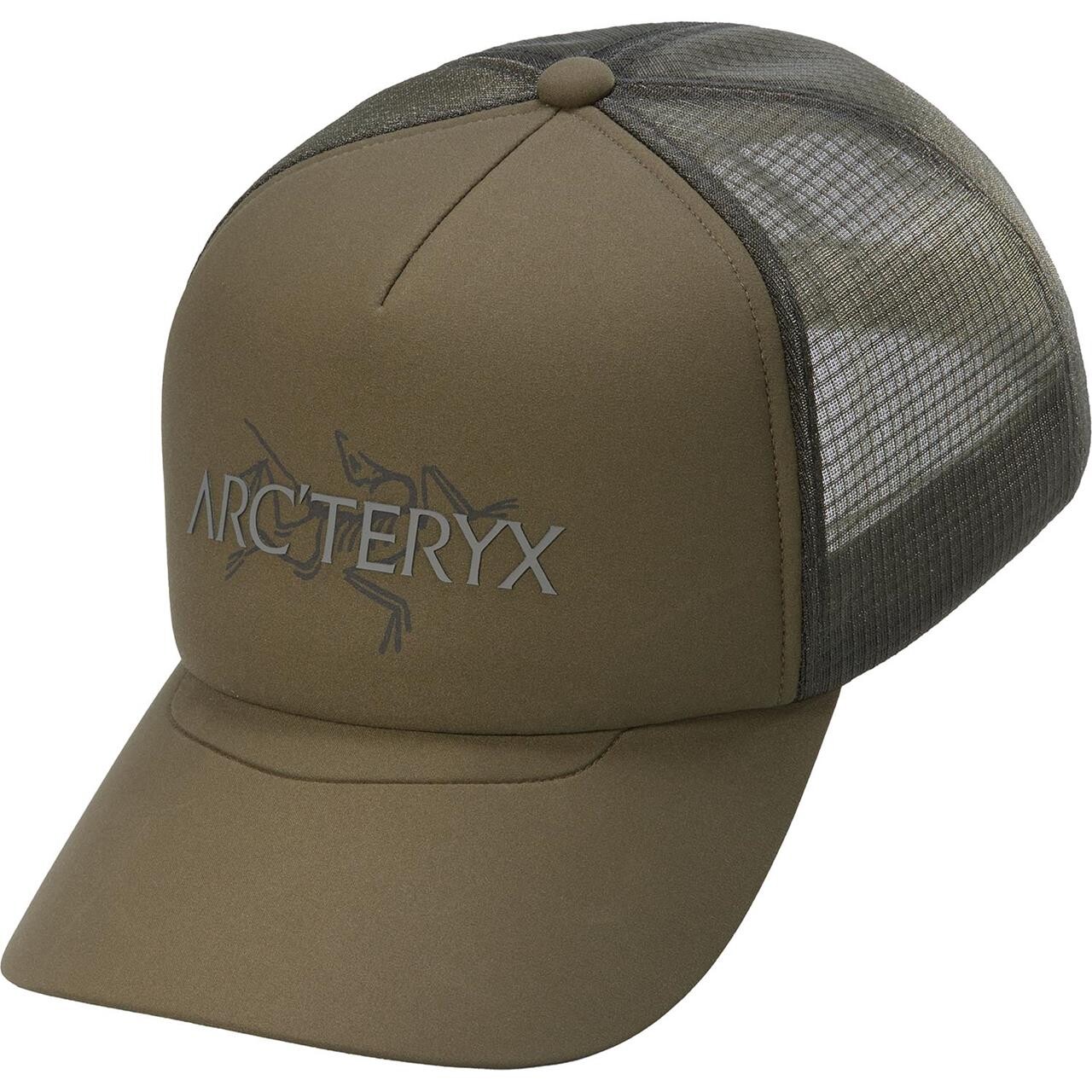 Arcteryx Bird Word Trucker Hat Grøn Tatsu Forage Large Large Grøn  Large/x-large