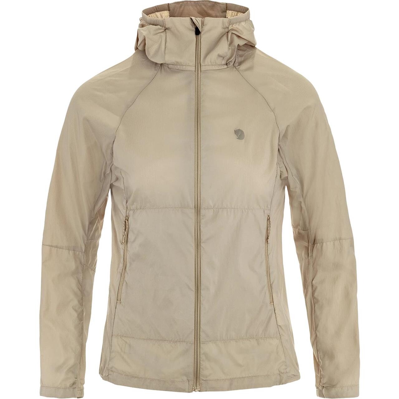 Fjallraven Womens Keb Latt Wind Jacket Grå Fossil 118 Large Grå (FOSSIL/118  X-large