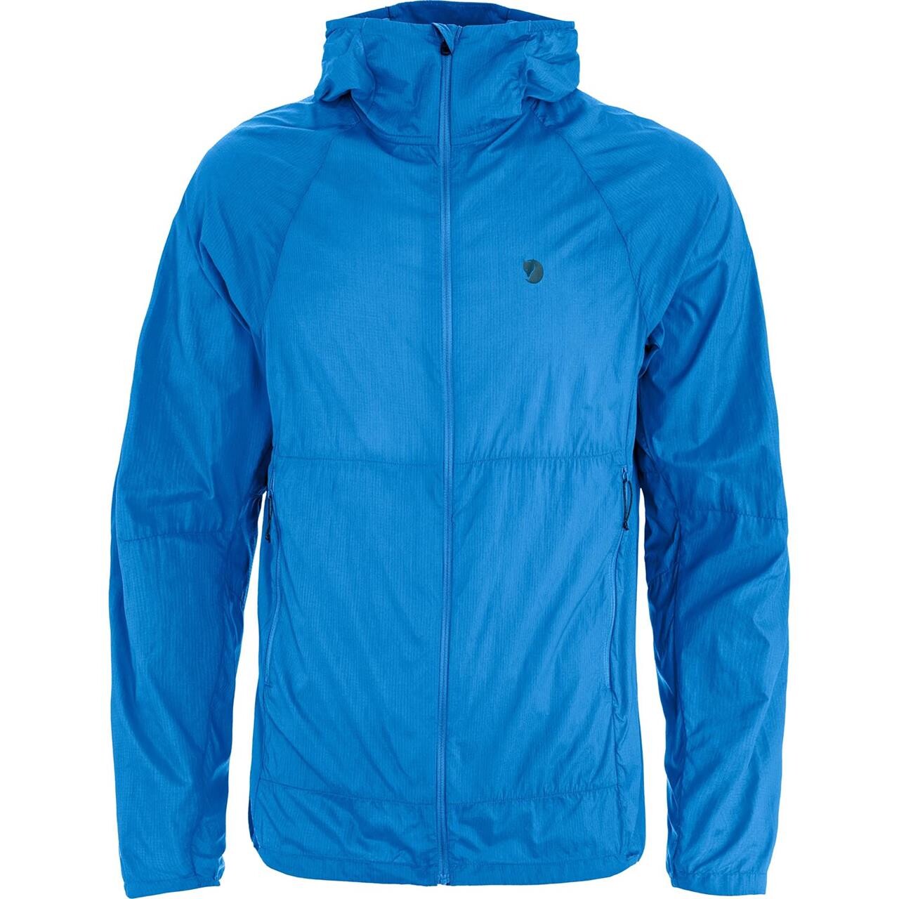 Fjallraven Mens Keb Latt Wind Jacket Blå Blue 525 Large Blå (UN BLUE/52  XX-large
