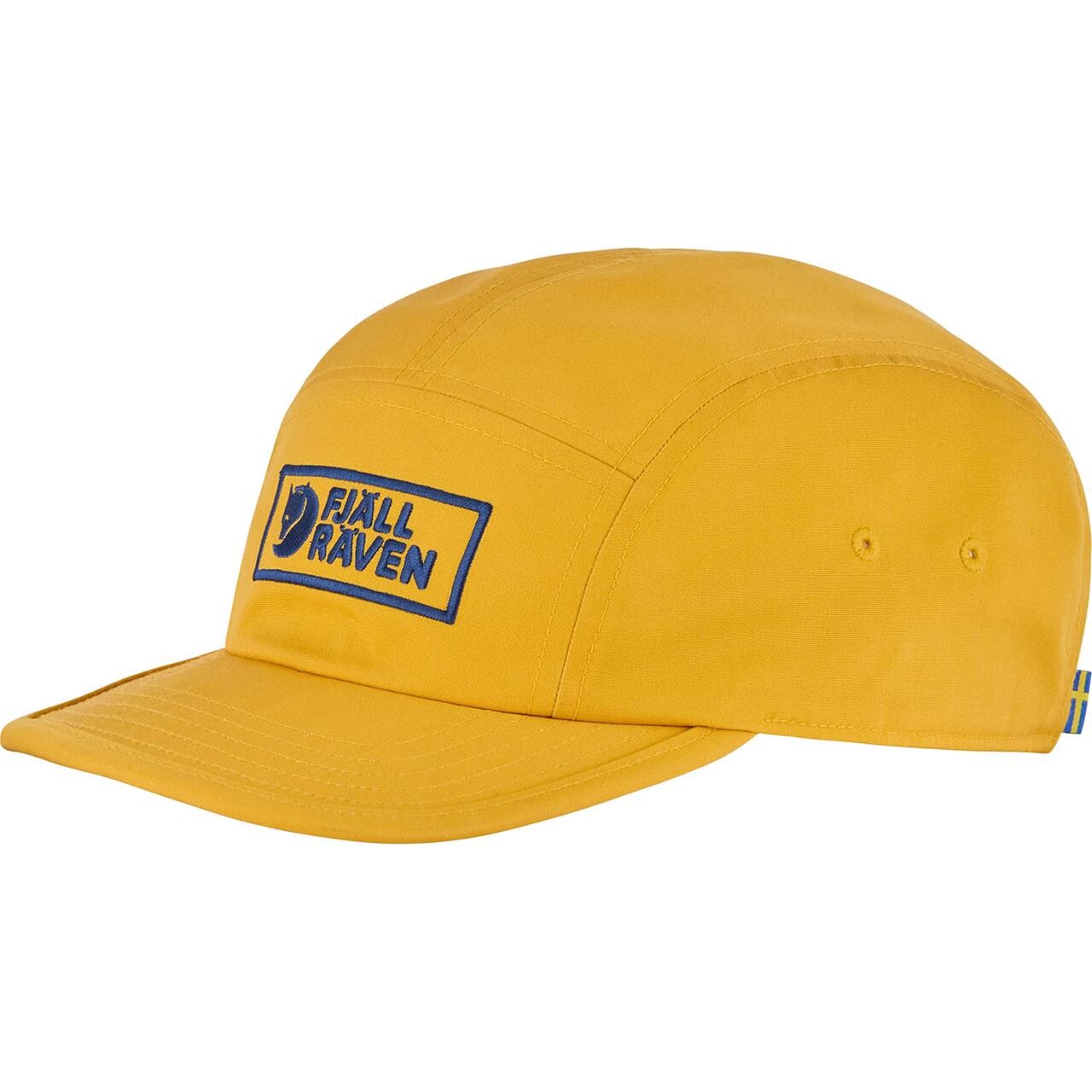 Fjallraven Vardag Flat Brim Cap Gul Mustard Yellow 161 Large Large Gul  Large/x-large