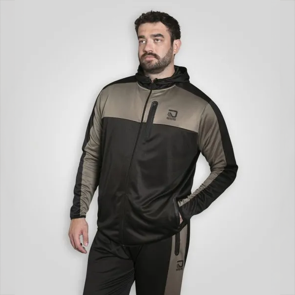 D555 Southport Herre Hættetrøje Black 5xl Sort  5XL
