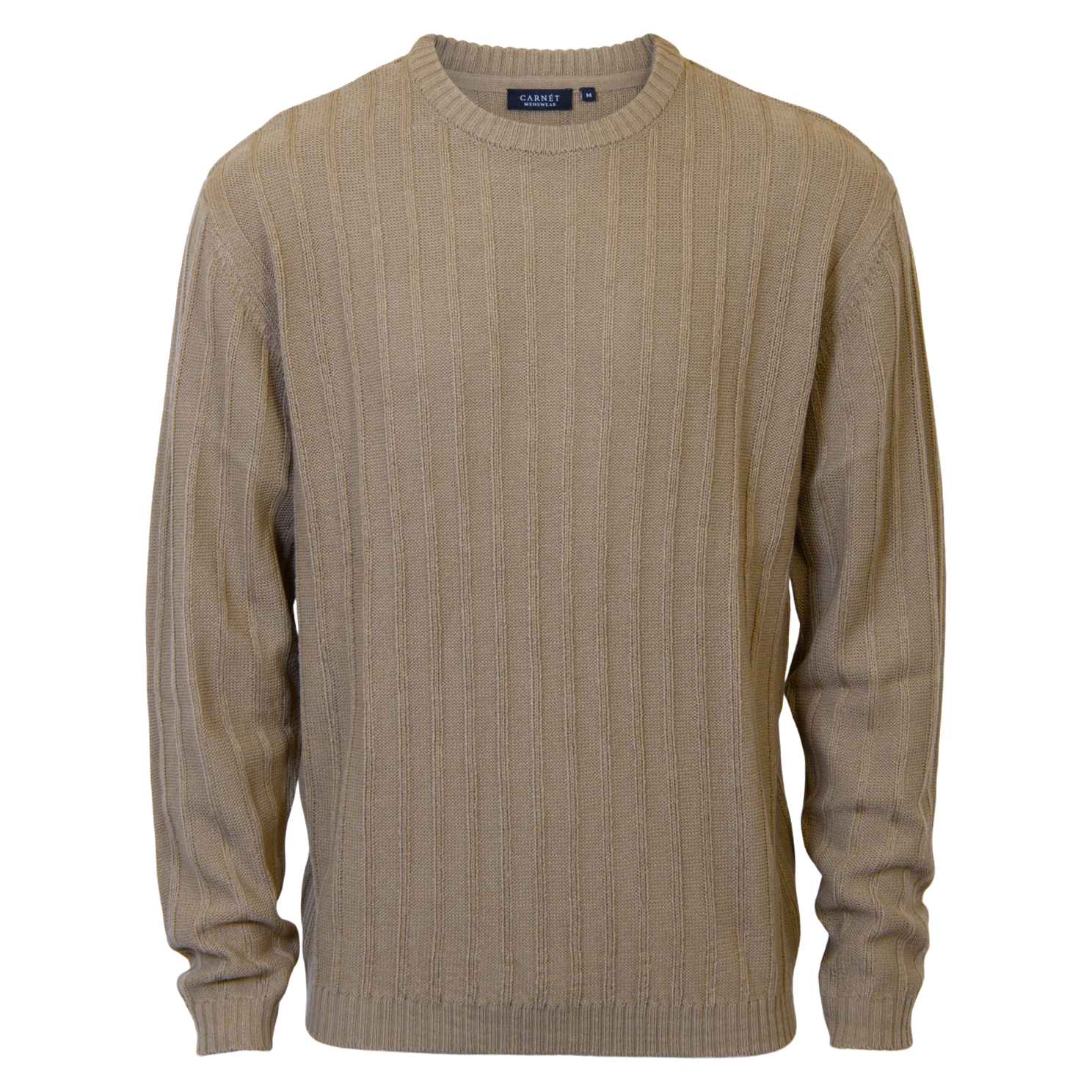 Carnt Jens Herre Striktrøje Plus Size Weathrered Teak 6xl Weathrered Teak  6XL