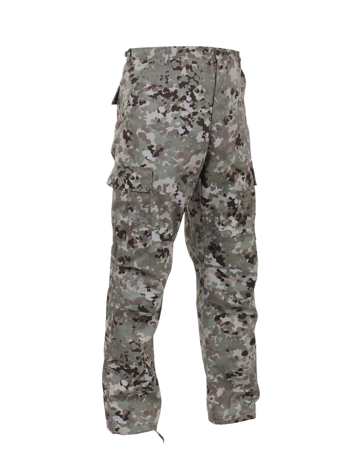 Rothco Bdu Bukser Total Terrain Camo Large Total Terrain C Herre X-Large / 35"-4