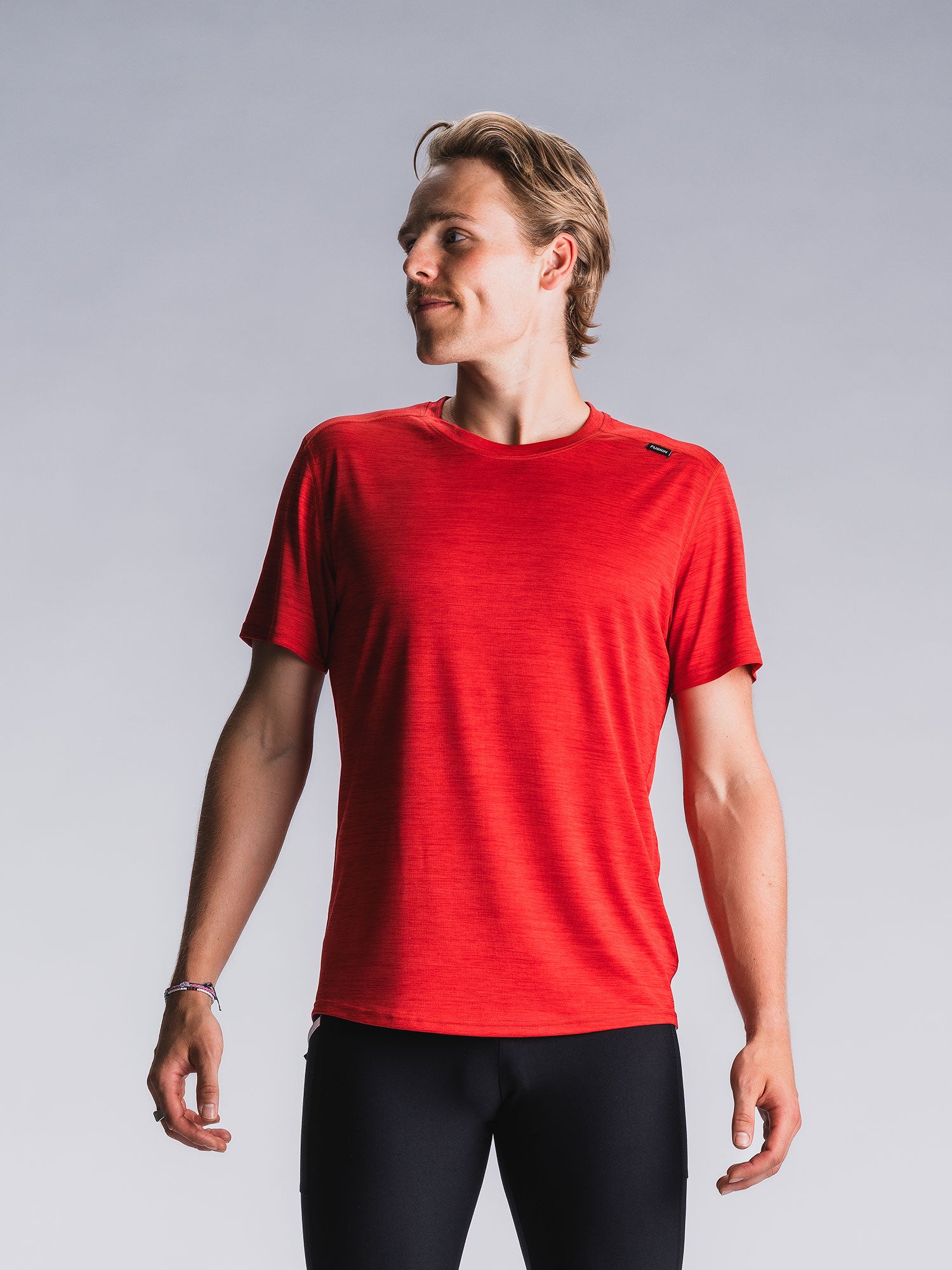 Fusion Mens Shirt Red Xxxl Red Male XXXL