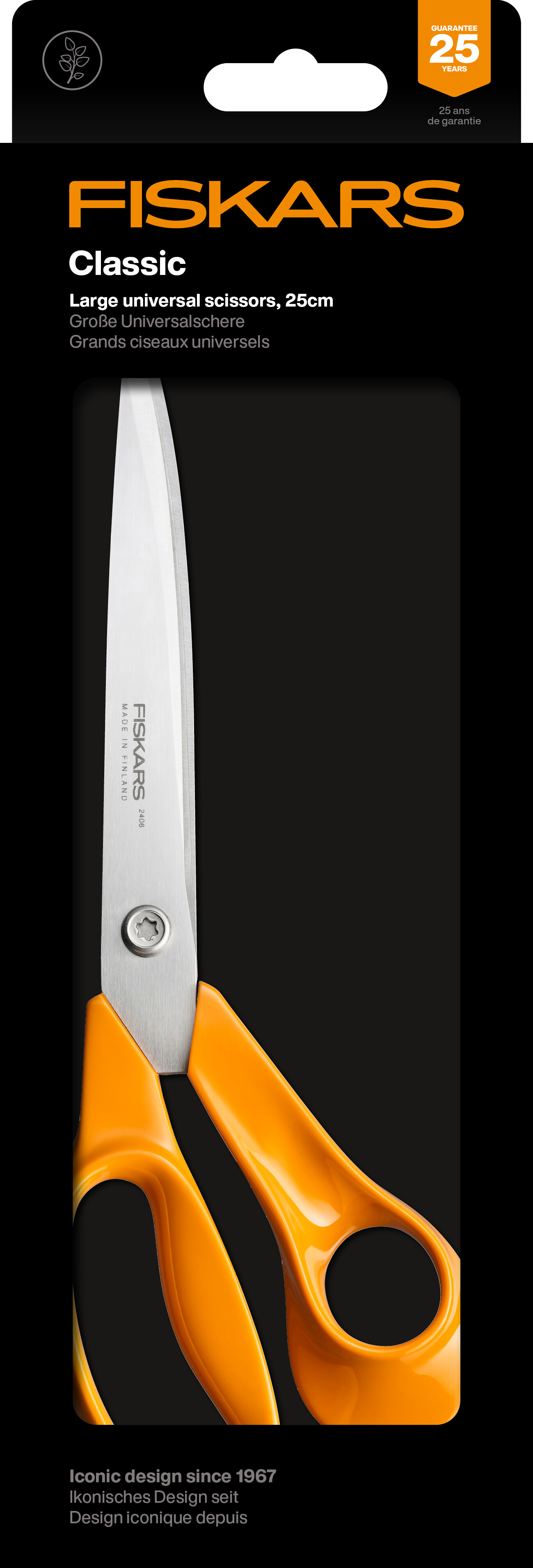 Fiskars Classic Universal Scissors Universalsaks   25