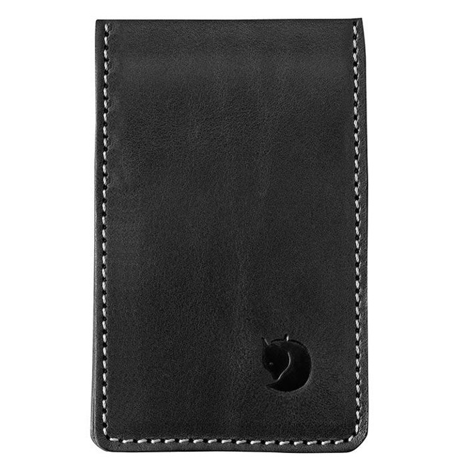 Fjallraven Vik Card Holder Large Black Små Tasker Punge Tilbehør Sort  Large