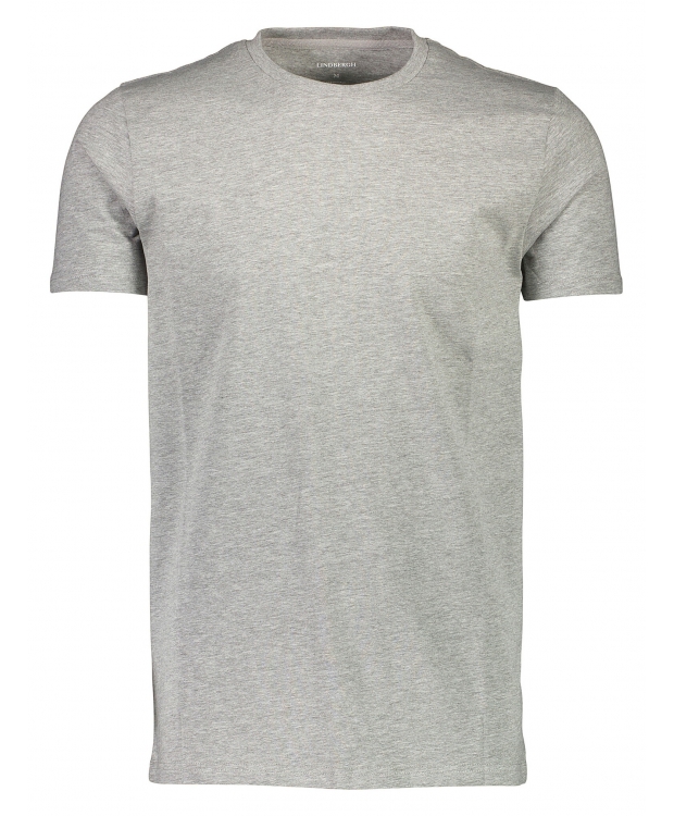 Lindbergh Grå Shirt Med Rund Hals Xxxl Grå  XS