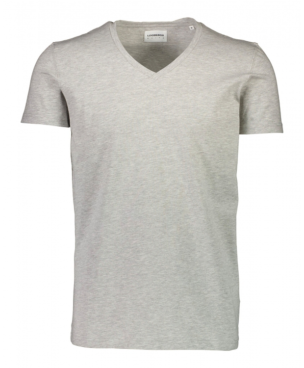 Lindbergh Grå Shirt Med Hals Xxxl Grå  XS