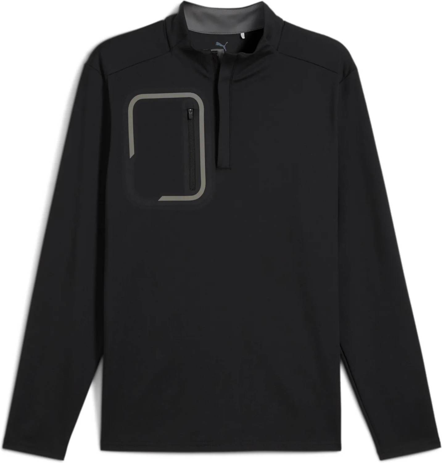 Puma Cloudspun Tech Zip Herre Pullover Puma Black Str Xxxl Sort Herre XXXL