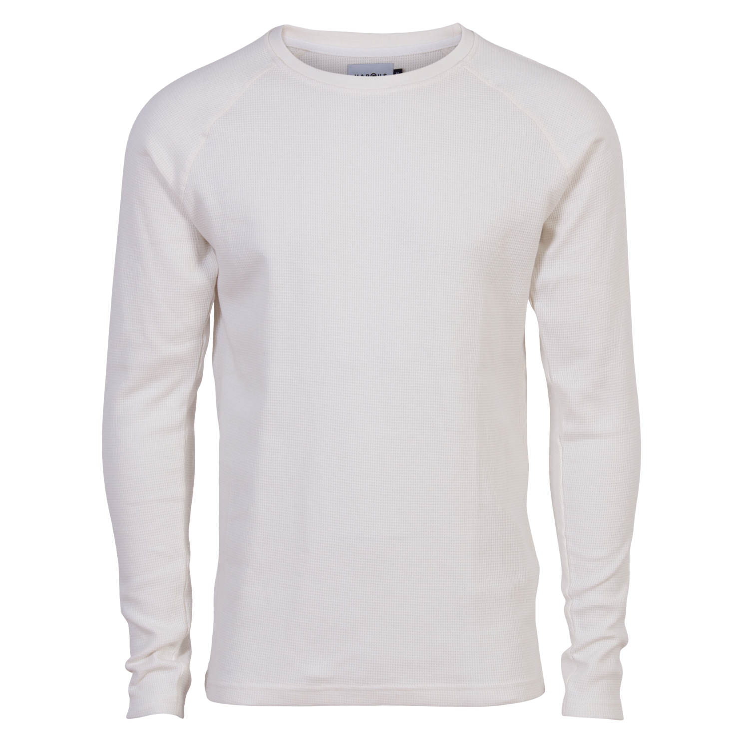 Marcus Ziggy Herre Striktrøje Plus Size Antic White 5xl Hvid  5XL