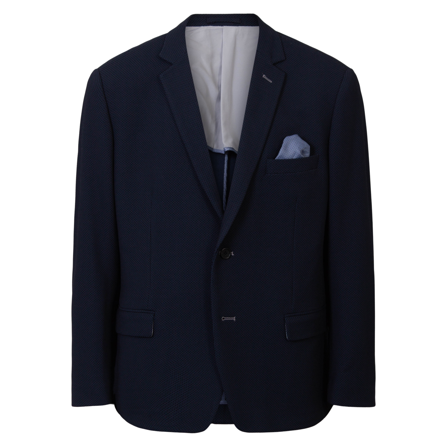 Vito Hackett Herre Blazer Plus Size Ultra Dark Navy Ultra Dark Navy  48