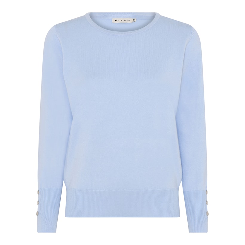 Micha Efterårs Viscose Strik Offwhite Xxxl Hvid