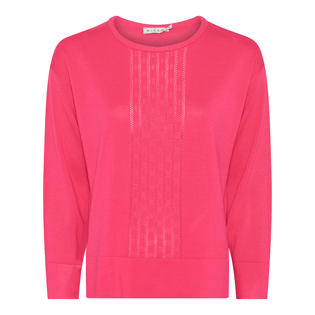Micha Eco Vero Forårs Strik Pink Xxxl Pink