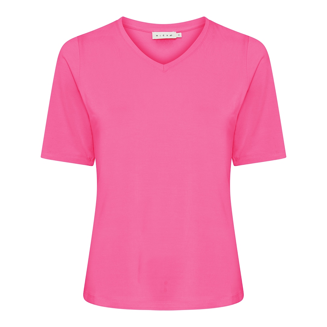 Micha Shirt Dame Viscose Pink Xxxl Pink