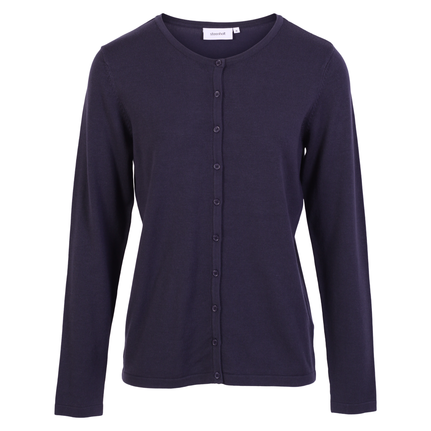 Steenholt Cava Dame Cardigan Plus Size Navy Navy  54
