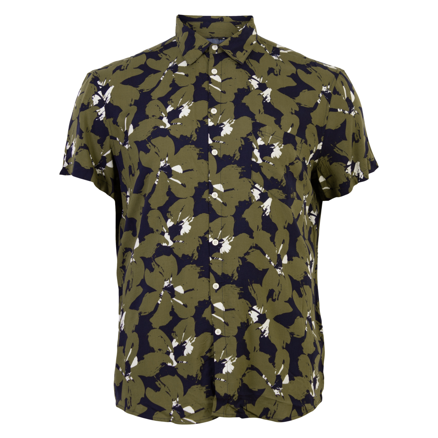 Blend Herre Kortærmet Skjorte Dress Blues Dress Blues  3xl
