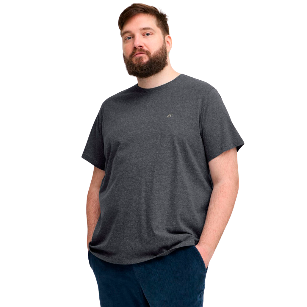 Blend Herre Shirt Plus Size Black 6xl Sort  6XL