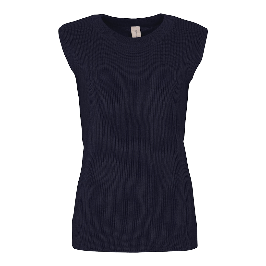 Skovhuus Kvinde Amelia Vest Marine Blue Xxxl Marine Blue Female XXXL
