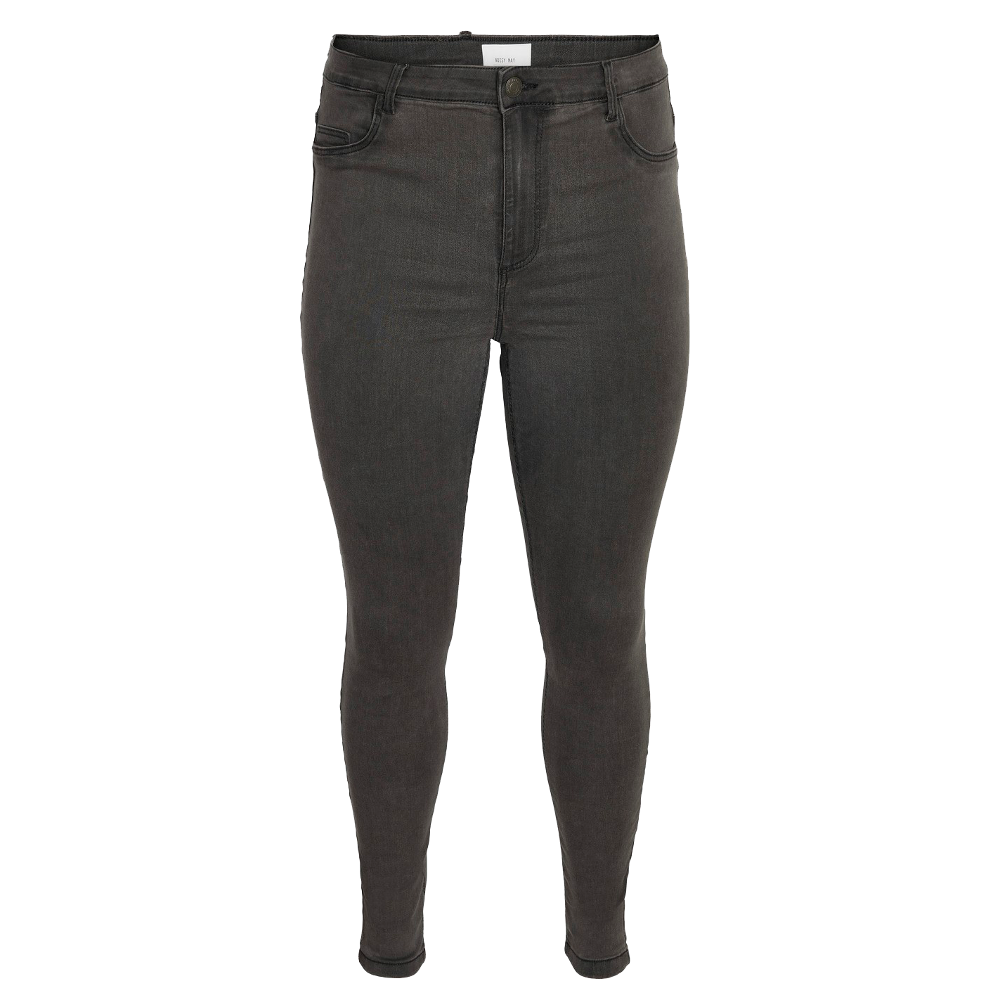 Noisy May Curve Dame Jeans Plus Size Dark Grey Denim Dark Grey Denim  52/30
