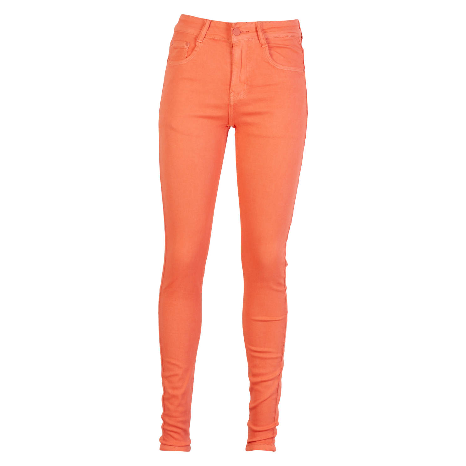 Jeans Dame Jeans Plus Size Lys Koral Lys Koral  42