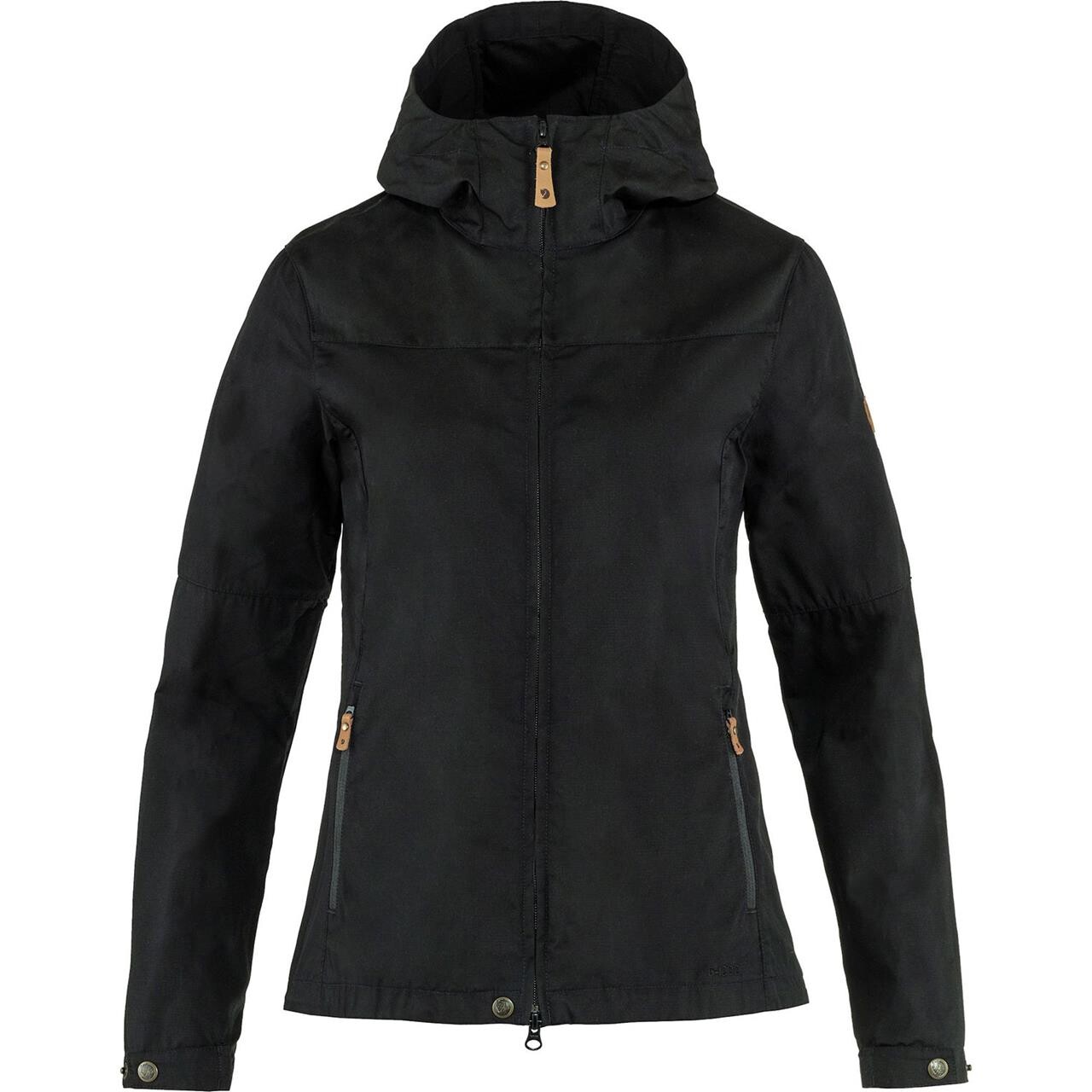 Fjallraven Womens Stina Jacket Sort Black 550 Large Sort  X-large