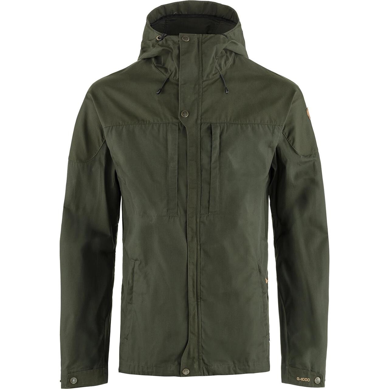 Fjallraven Mens Skogs Jacket Grøn Deep Forest 662 Large Grøn  XX-large