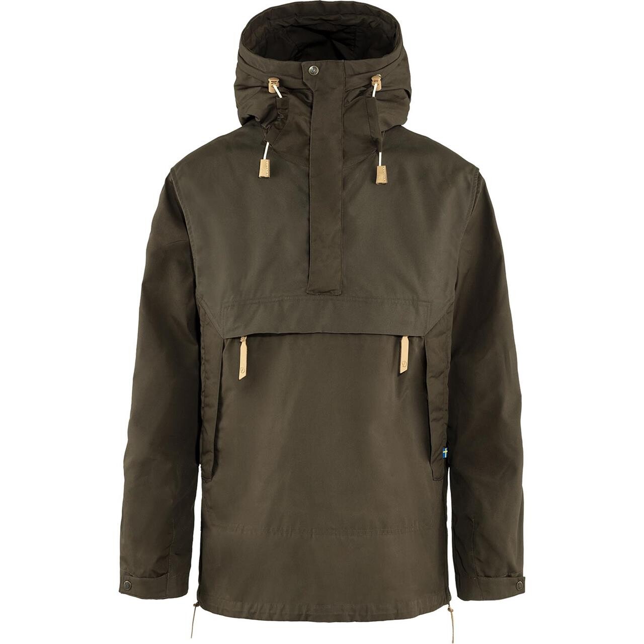 Fjallraven Mens Anorak Grøn Dark Olive 633 Large Grøn  XX-large