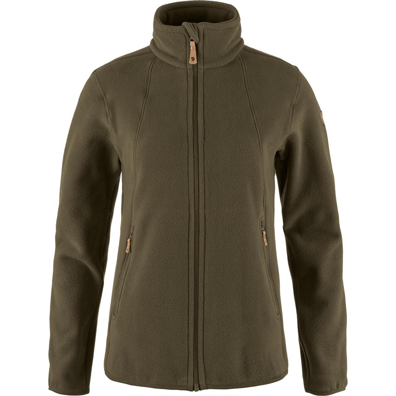 Fjallraven Womens Stina Fleece Grøn Dark Olive 633 Large Grøn  X-large