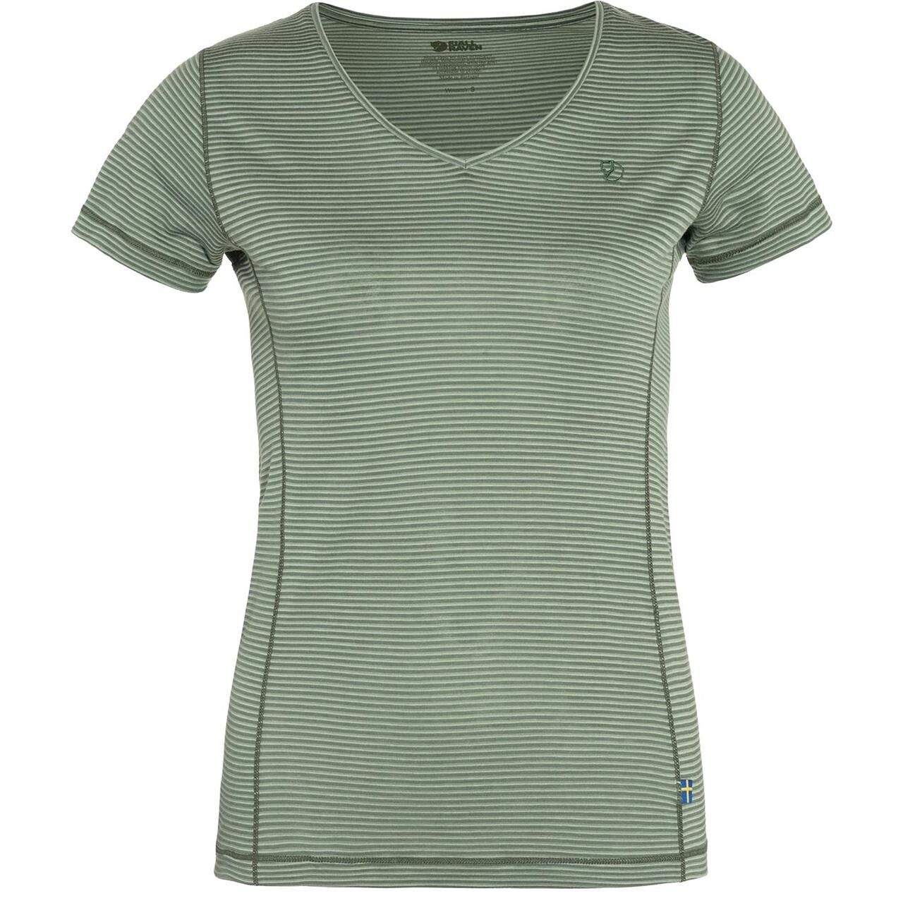 Fjallraven Womens Abisko Cool Shirt Grøn Patina Green 614 Large Grøn  X-large