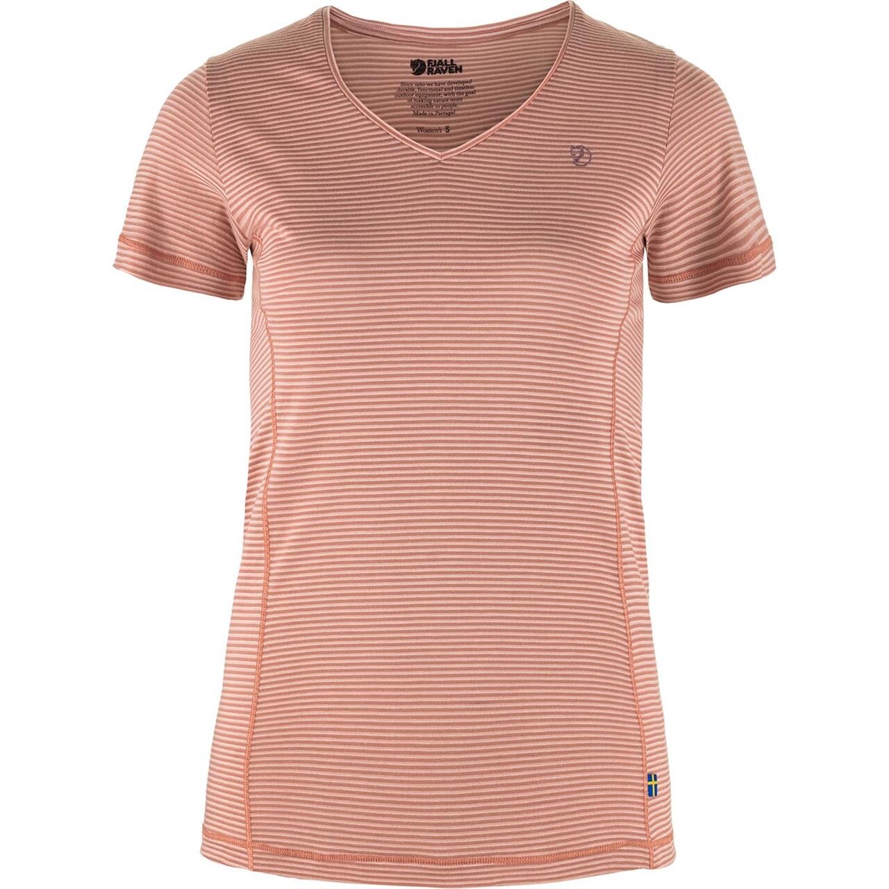 Fjallraven Womens Abisko Cool Shirt Lyserød Dusty Rose 300 Large Lyserød (DUSTY  X-large
